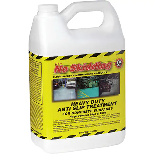 No Skidding® Heavy-Duty Anti-Slip Treatment for Concrete Surfaces 1 gal. - AB732