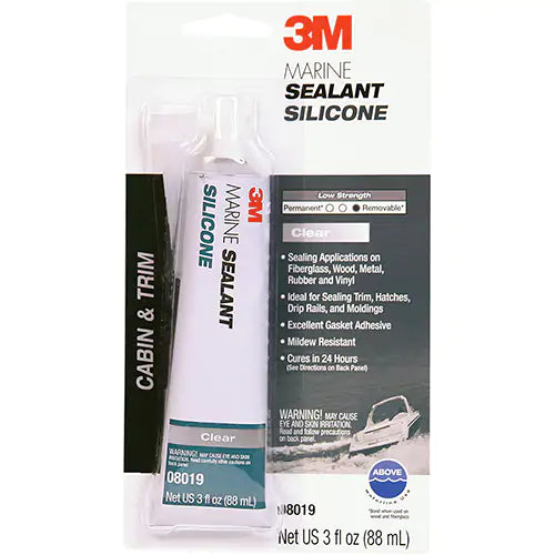 Marine Grade Silicone Sealant - 08019-3OZ