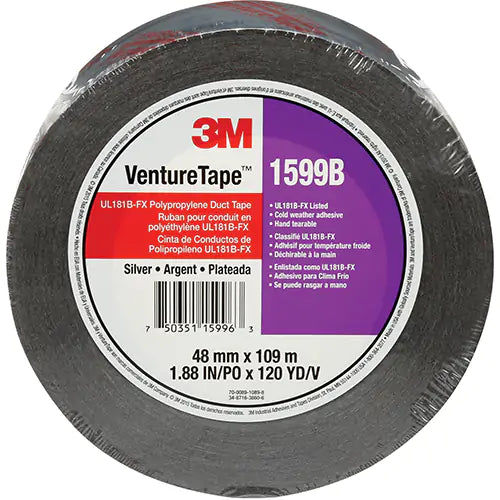 1599B Venture Tape™ Polypropylene Tape - 1599B-48X109.7-SIL