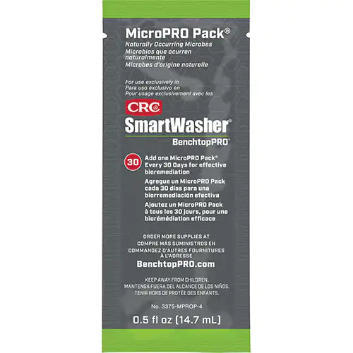 MicroPro Pack® Microbial Cleaning Agent 0.5 oz. - 1000495