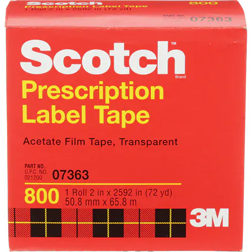 Scotch® Prescription Label Tape - 800AM-CA