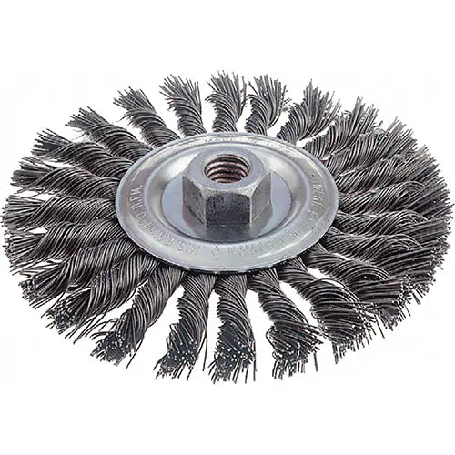 Knot Wire Wheel Brushes - Standard Twist Knot 3/8" - 0002620900