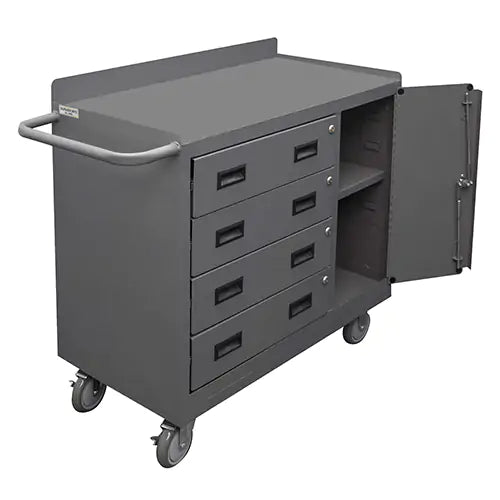Mobile Bench Cabinet 11-18"W x 18"D x 24-1/4"H - 2211A-LU-95