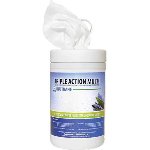 Triple Action Multi Disinfecting Wipes - 53376