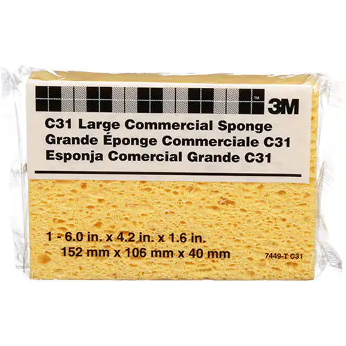 3M C31 Commercial Sponge - H-C31-6.25X1.625