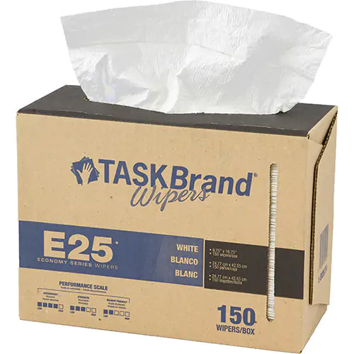 TaskBrand® E25 Economy Scrim Wipers - N-E025IDW