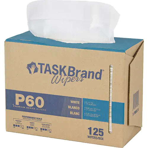 TaskBrand® P60 Premium Series Wipers - N-P060IDW