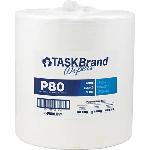 TaskBrand® P80 Premium Series Wipers - N-P080JPW