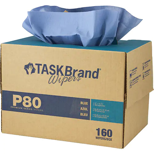 TaskBrand® P80 Premium Series Wipers - N-P080ITB