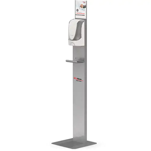 Touch-Free Hand Sanitizer Dispenser Floor Stand - TFDISPSTAND