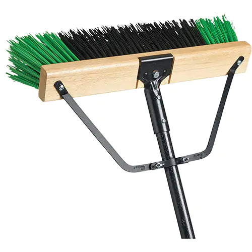 Ryno Push Broom with Braced Handle - PB-700-GB18-UNA
