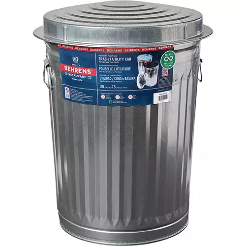 Trash Can with Lid - JP597