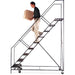 Slope Rolling Ladder - CAL-HDS-7-R