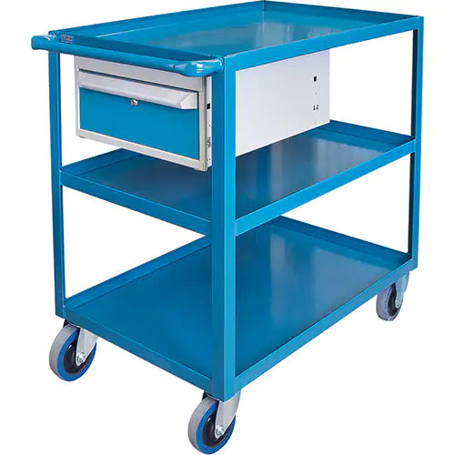Heavy Duty Shelf Cart with Drawer - MH256
