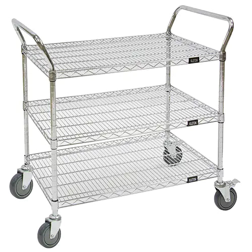 Wire Mesh Utility Cart - MJ543