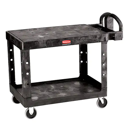 Flat Shelf Heavy Duty Utility Cart - 4525-00 - FG452500BLA