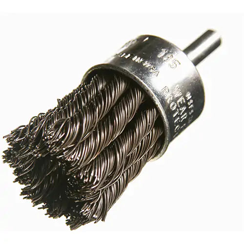 Knotted Wire End Brushes 1/4" - 187SS