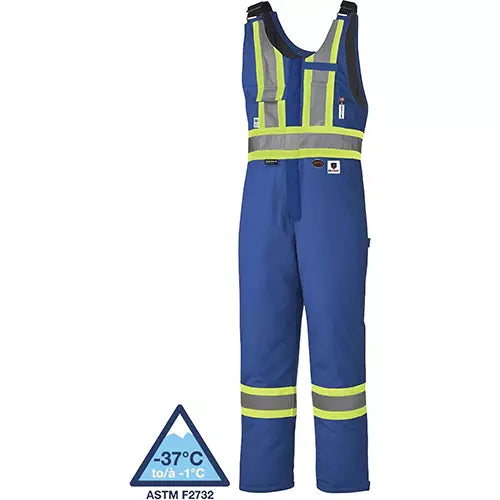 High-Visibility Flame-Resistant Quilted Safety Coveralls 2X-Large - V2560311-2XL