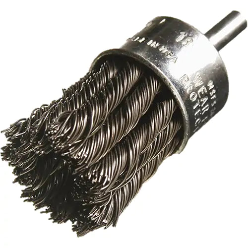 Knotted Wire End Brushes 1/4" - E103