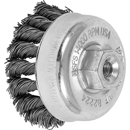 Knot Cup Brush 5/8"-11 - NV184