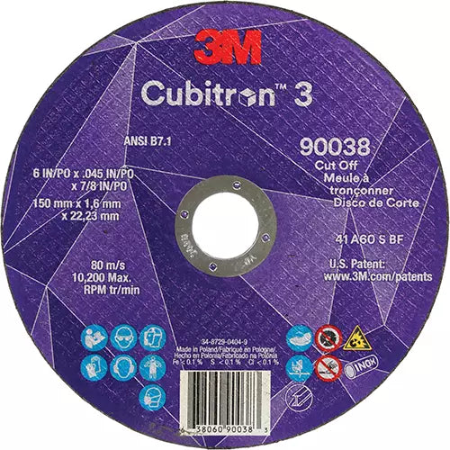Cubitron™ 3 Cut-Off Wheel - 7100313190
