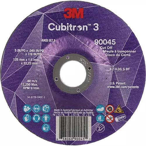 Cubitron™ 3 Cut-Off Wheel 22.23 mm - 7100304010