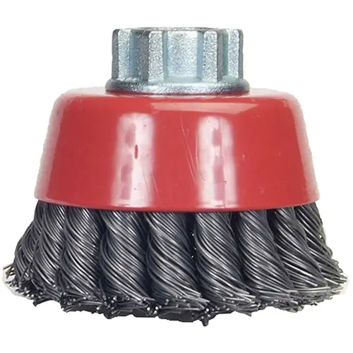 Knotted Wire Cup Brush 5/8"-11 - 69936653345