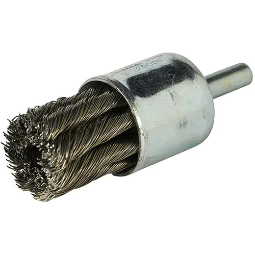 Stem Mounted Knotted Wire Brush 1/4" - 69936653310