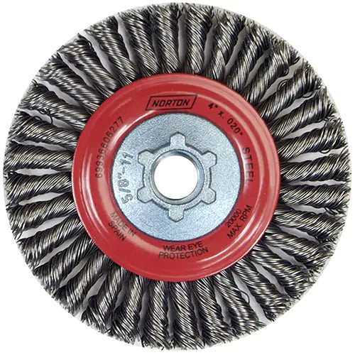Stringer Bead Knot Wire Brush For Angle Grinders 5/8"-11 - 69936606277