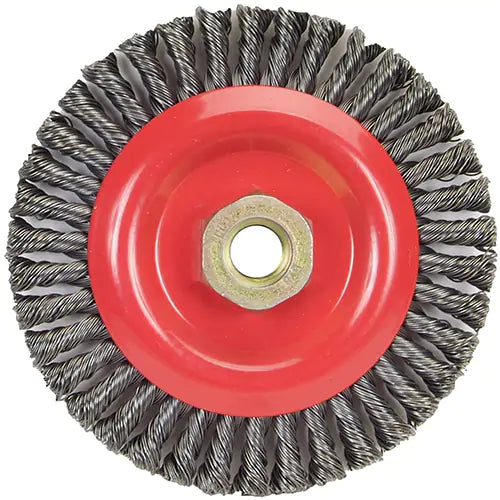 Stringer Bead Knot Wire Brush For Angle Grinders 5/8"-11 - 66252833490