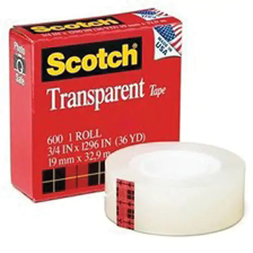Transparent Tape - 600-12BXD