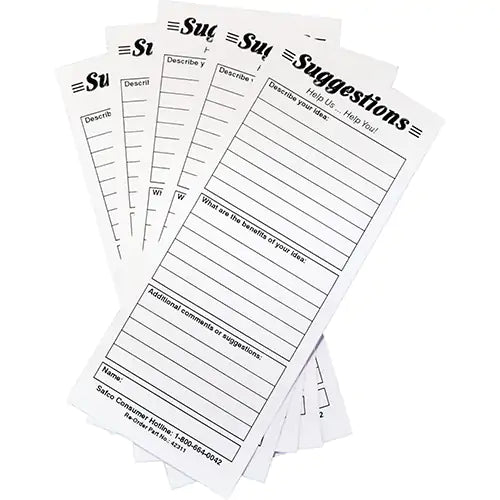 Suggestion Boxes - Suggestion Cards, 25/pkg - 4231