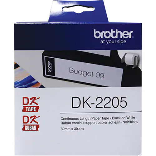 DK Series Continuous Length Label Tape - DK2205