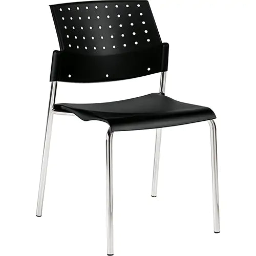 Armless Stacking Chair - 6508 BLK CM