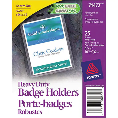 Heavy-Duty Badge Holder - 228601