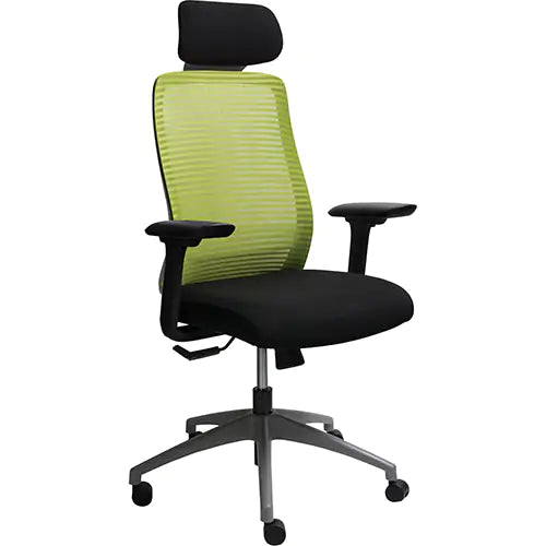 Era™ Series Adjustable Office Chair with Headrest - A-58-GRN