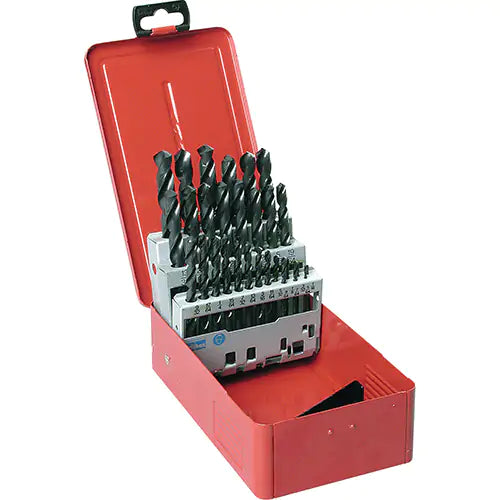 Jobber Length Drill Set 1.5 mm to 6.5 mm by 0.5 mm - DR06201