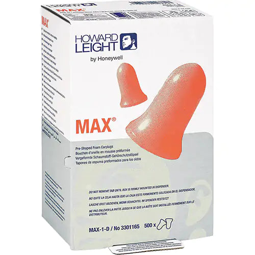 Howard Leight™ Maximum Earplugs One-Size - MAX-1-D
