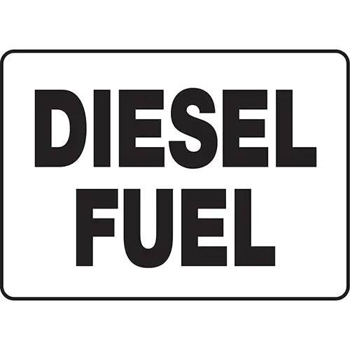 "Diesel Fuel" Sign - MCHL545VS