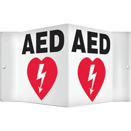 "AED" Projection™ Sign - PSP609