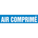 "Air Comprimé" Pipe Marker - CRPK227SSA