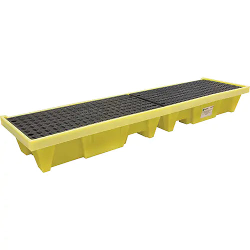 Low-Profile In-line Poly-Spillpallet™ 3000 With Drain - 5102-YE-D