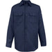 Flame-Resistant Work Shirts Large - SEW2NV-RG-L