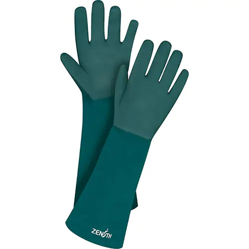 Double Dipped Green Gloves One Size - SEE802