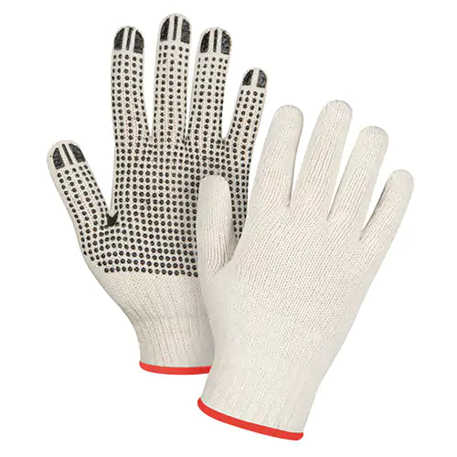 Lightweight Dotted String Knit Gloves Small - SDS944