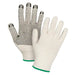 Heavyweight Dotted String Knit Gloves Medium - SEE940