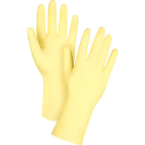 Premium Canary Yellow Chemical-Resistant Gloves Medium/8 - SEF006