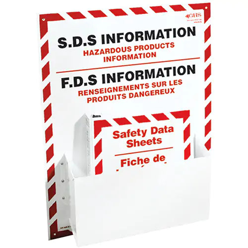 Safety Data Sheet Information Stations Single Station, 18 x 24 - GHS1021