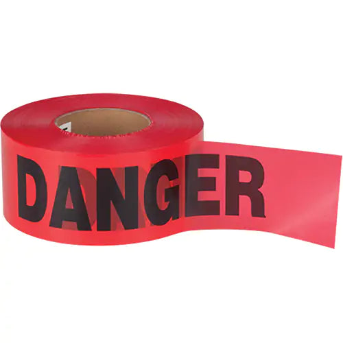"Danger" Barricade Tape 3" x 1000' - SEK402