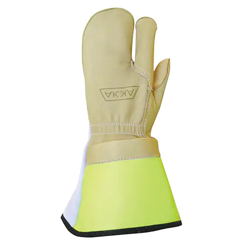 Lineman's 3-Finger Gloves Large - S1263-5-L
